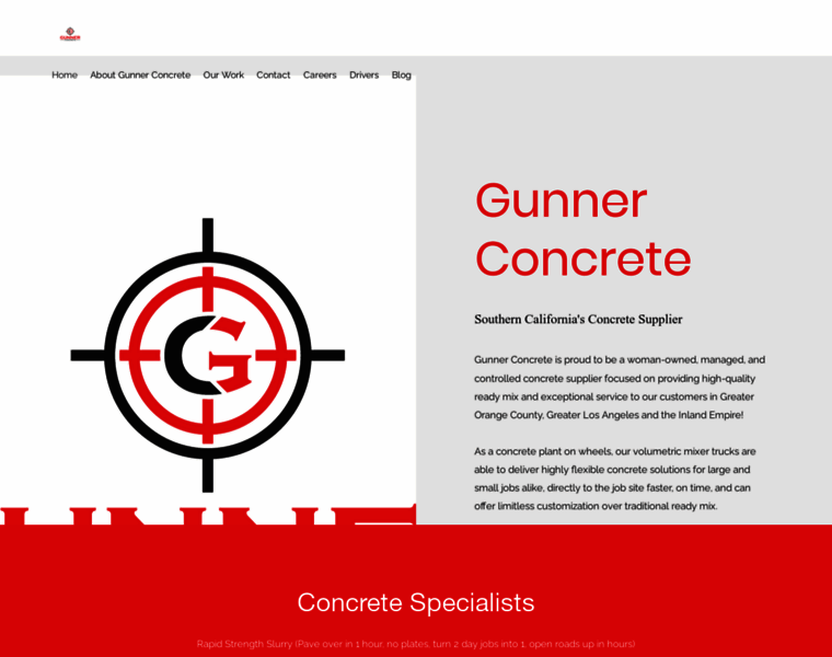 Gunner-concrete.com thumbnail