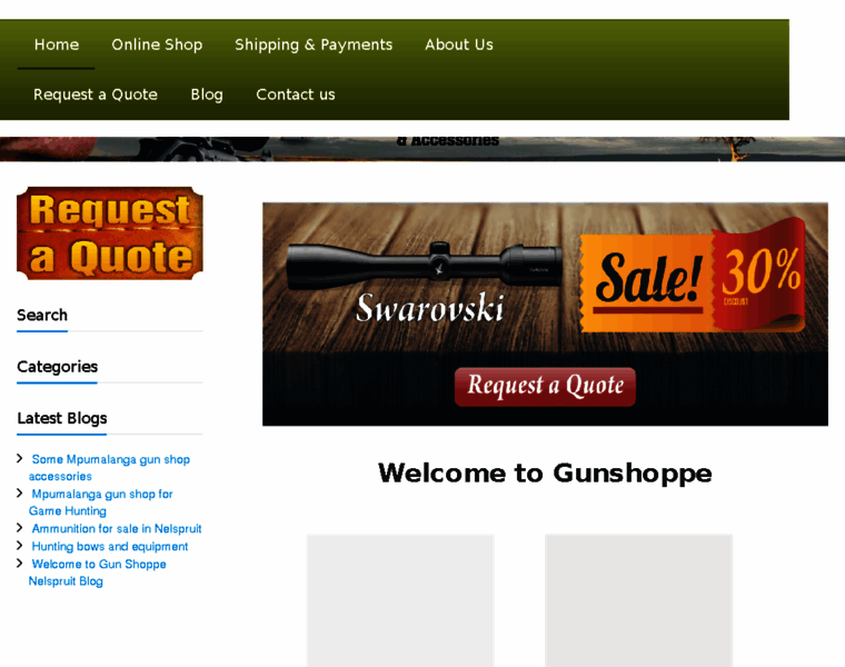 Gunshoppe.co.za thumbnail
