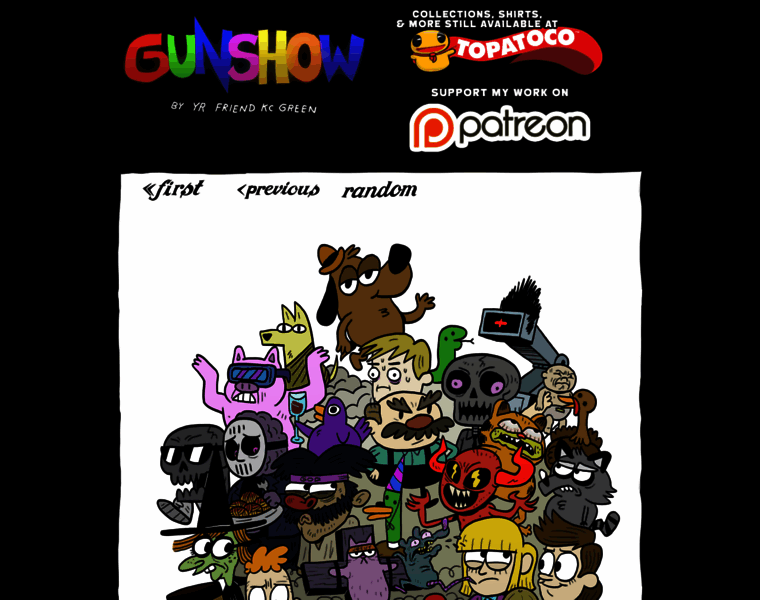 Gunshowcomic.com thumbnail