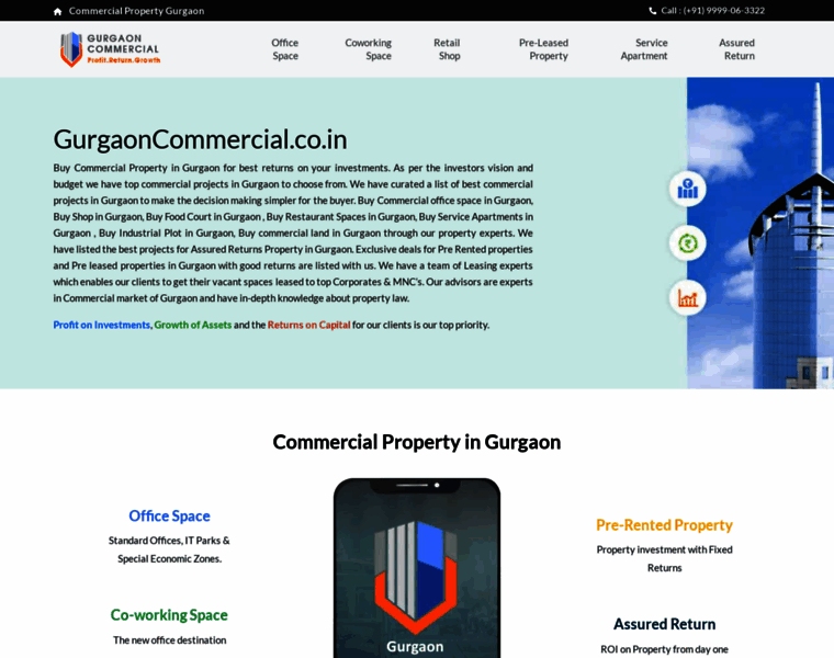 Gurgaoncommercial.co.in thumbnail