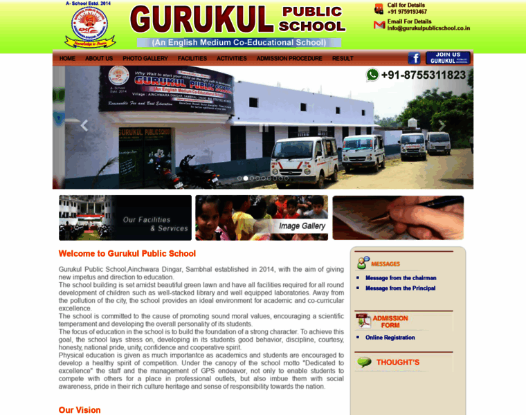 Gurukulpublicschool.co.in thumbnail