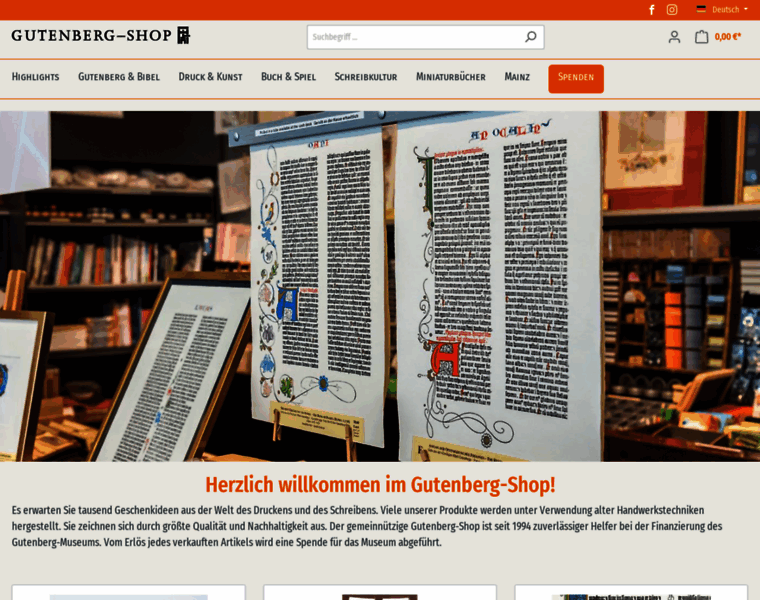 Gutenberg-shop.de thumbnail