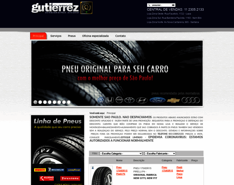 Gutierrezpneus.com.br thumbnail