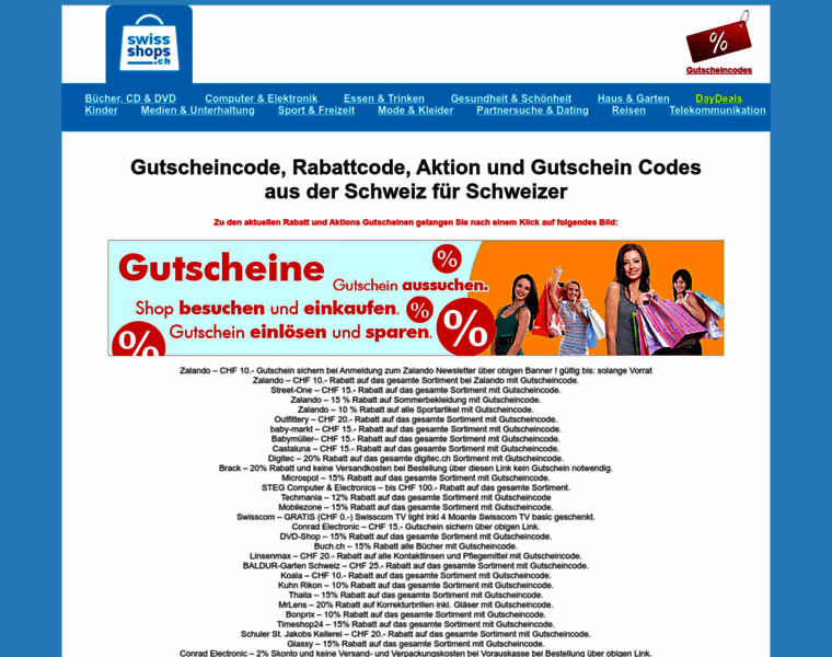 Gutscheincodeschweiz.ch thumbnail