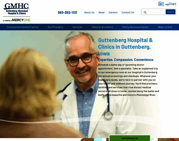 Guttenberghospital.org thumbnail