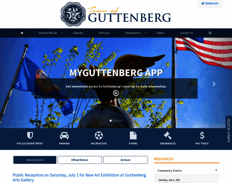 Guttenbergnj.org thumbnail