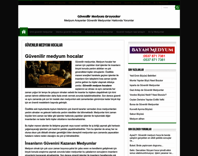 Guvenilirmedyumara.com thumbnail