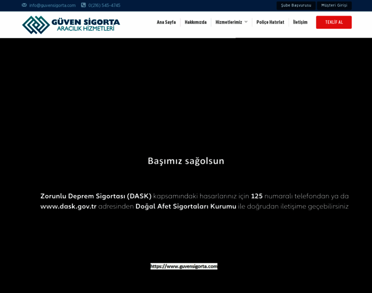 Guvensigorta.com thumbnail