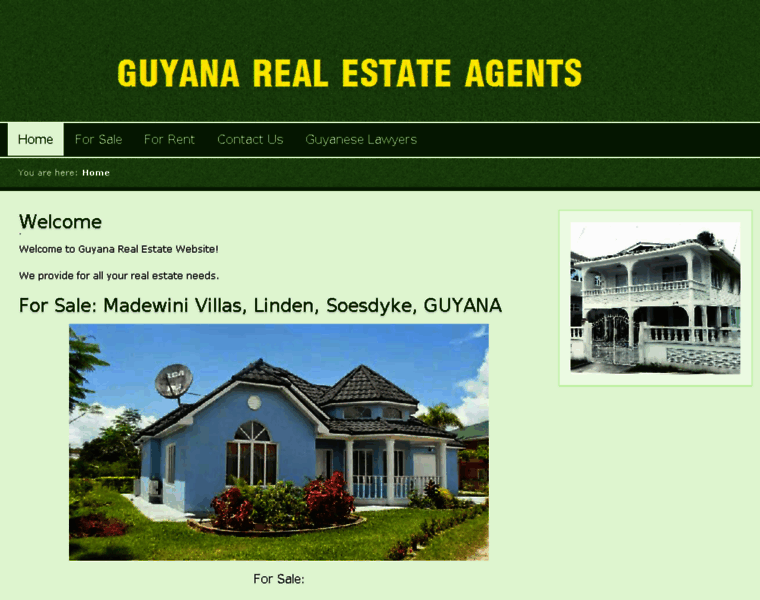 Guyanarealestateagents.com thumbnail