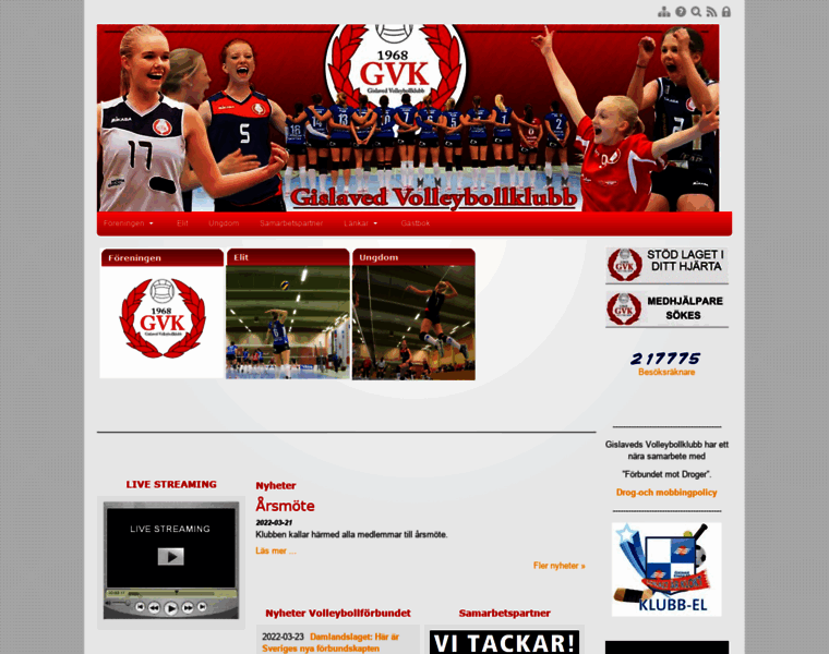 Gvk-volley.se thumbnail