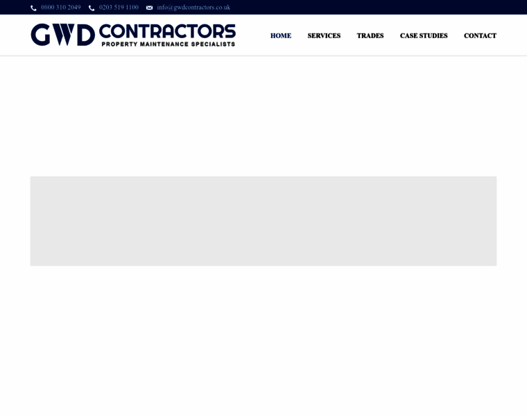 Gwdcontractors.co.uk thumbnail
