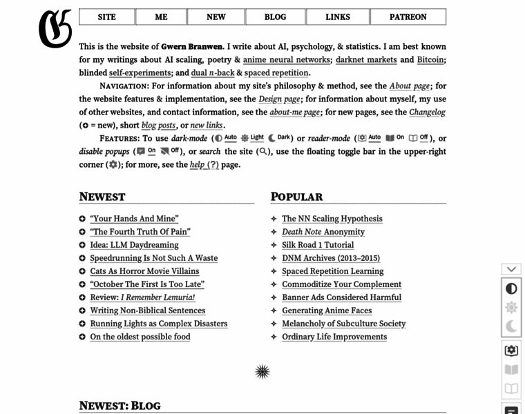 Gwern.net thumbnail