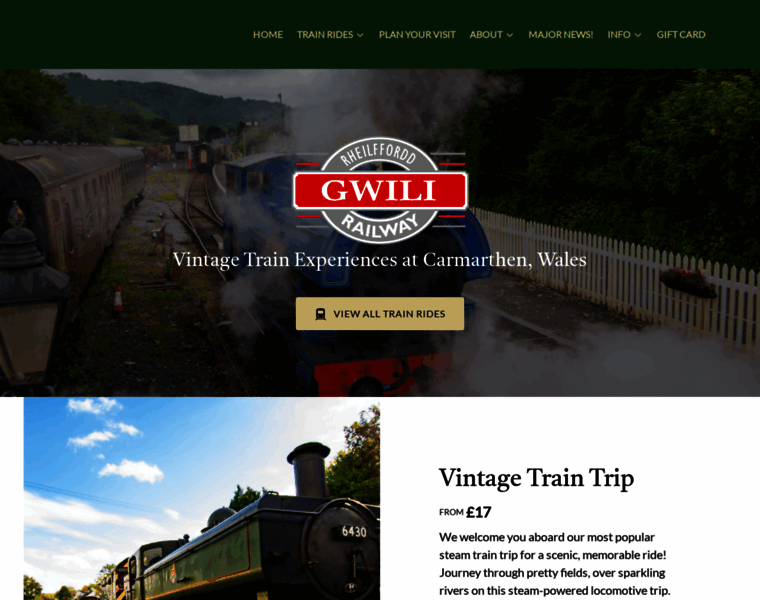 Gwili-railway.co.uk thumbnail