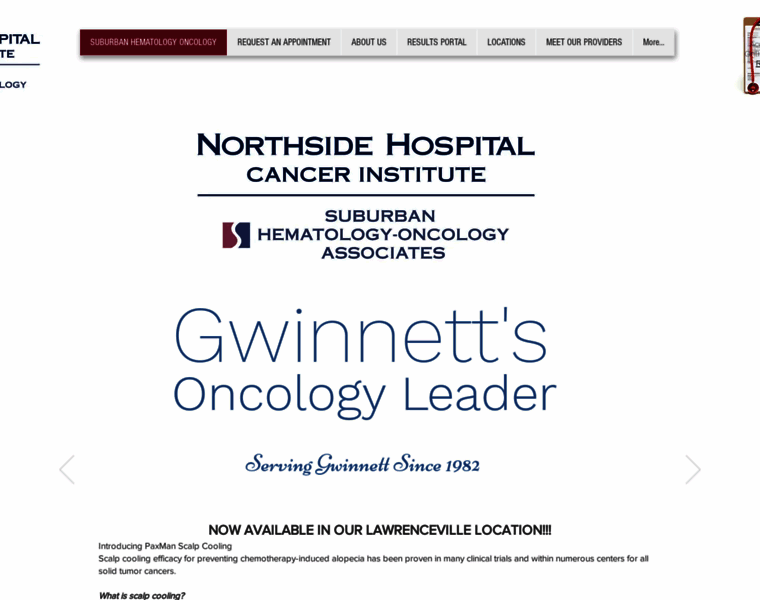 Gwinnettcancercare.com thumbnail