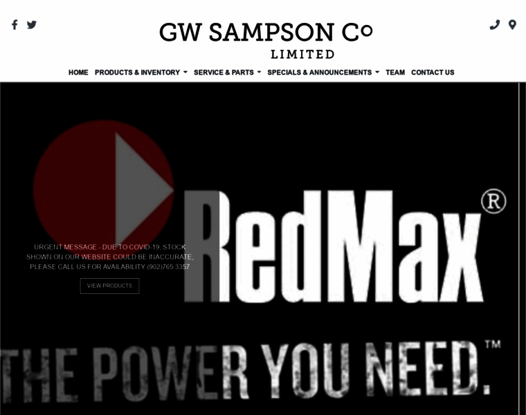 Gwsampson.com thumbnail