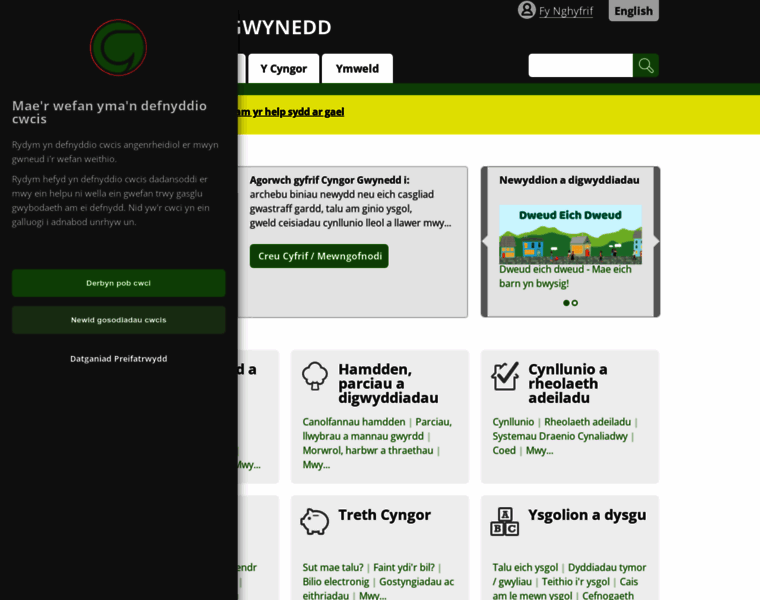 Gwynedd.gov.uk thumbnail