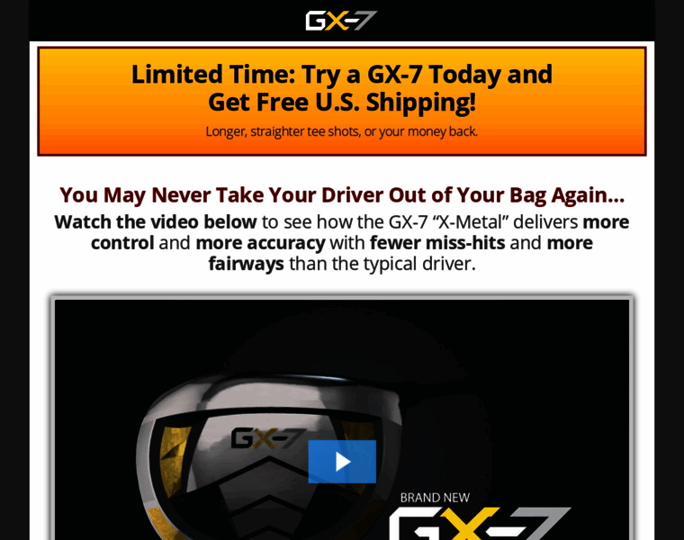 Gx7golf.com thumbnail