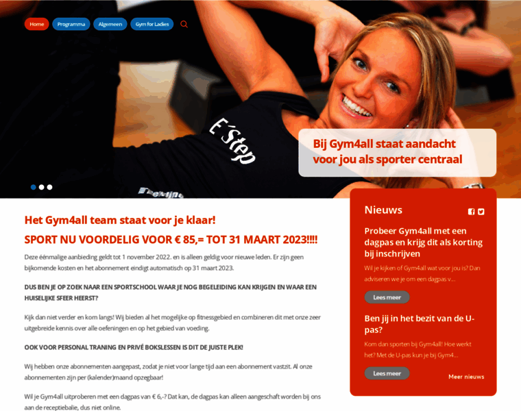 Gym4all-utrecht.nl thumbnail