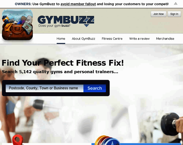 Gymbuzz.com thumbnail