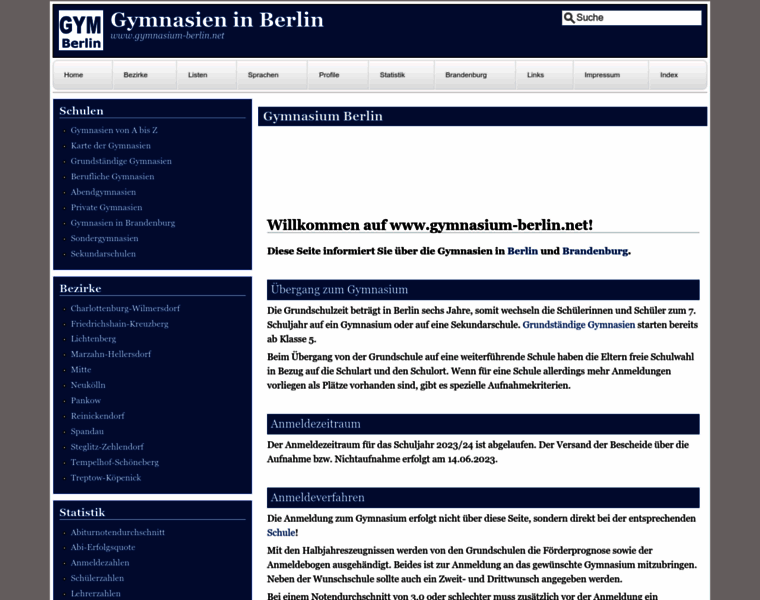 Gymnasium-berlin.net thumbnail