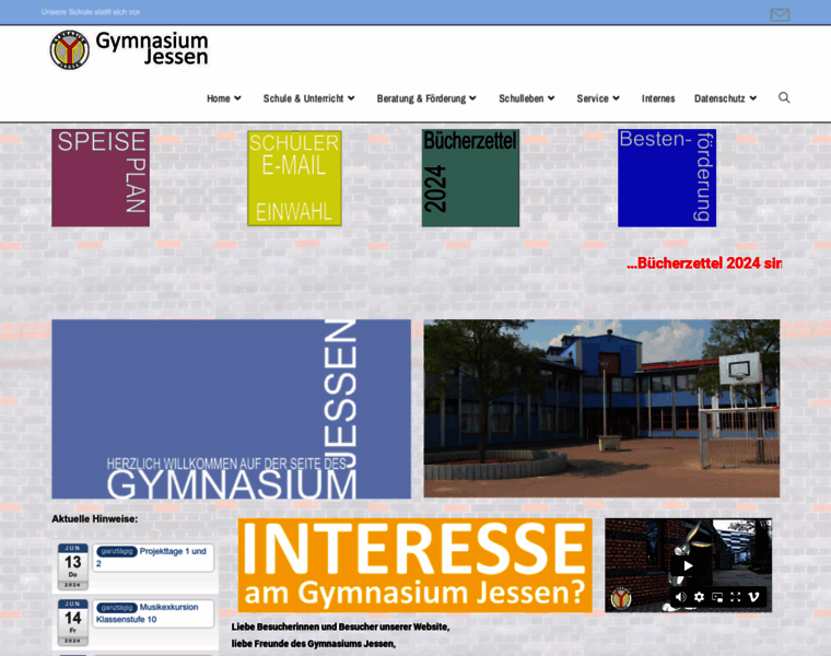 Gymnasium-jessen.de thumbnail