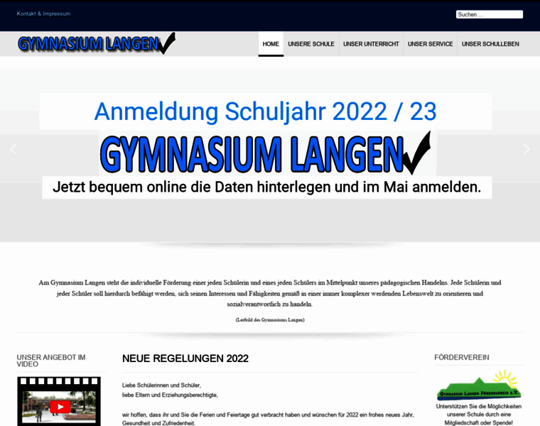 Gymnasium-langen.de thumbnail