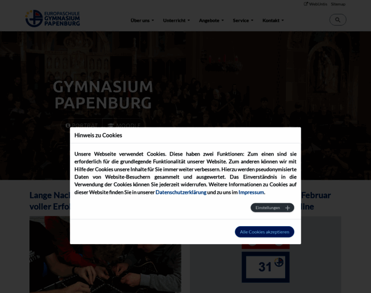 Gymnasium-papenburg.de thumbnail