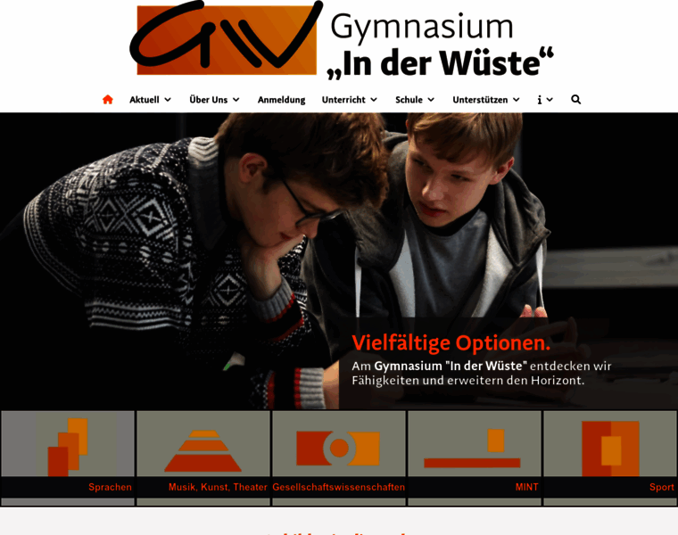 Gymnasium-wueste.de thumbnail