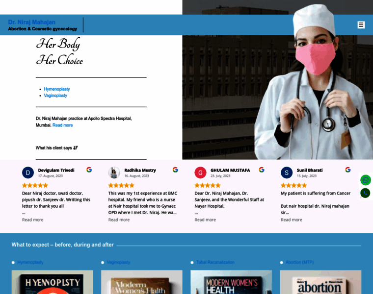 Gynecologistmumbai.com thumbnail