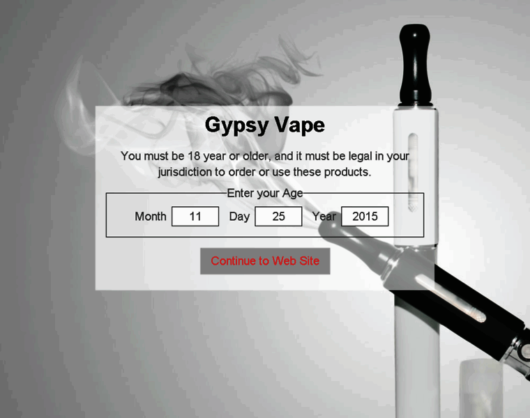 Gypsy-vape.com thumbnail