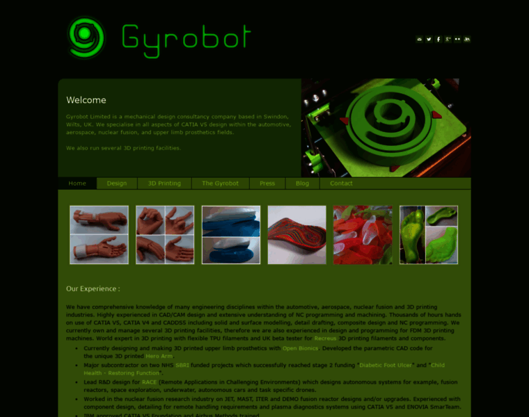 Gyrobot.co.uk thumbnail