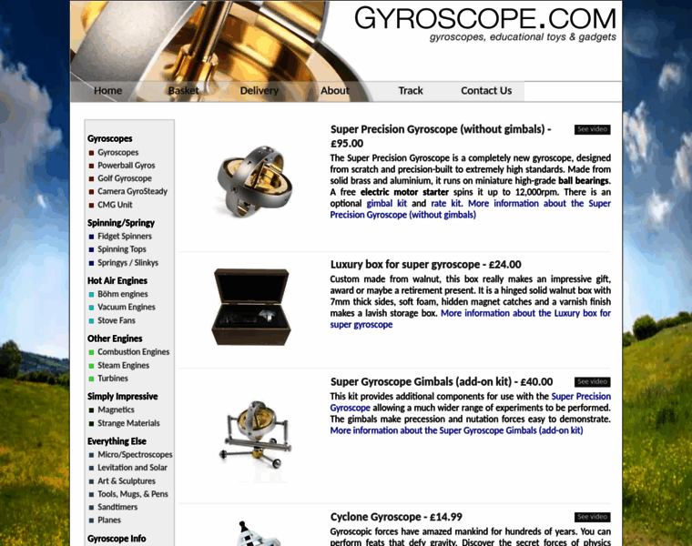 Gyroscope.com thumbnail