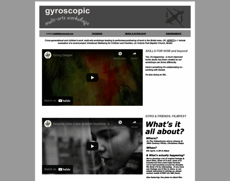 Gyroscopic.org thumbnail