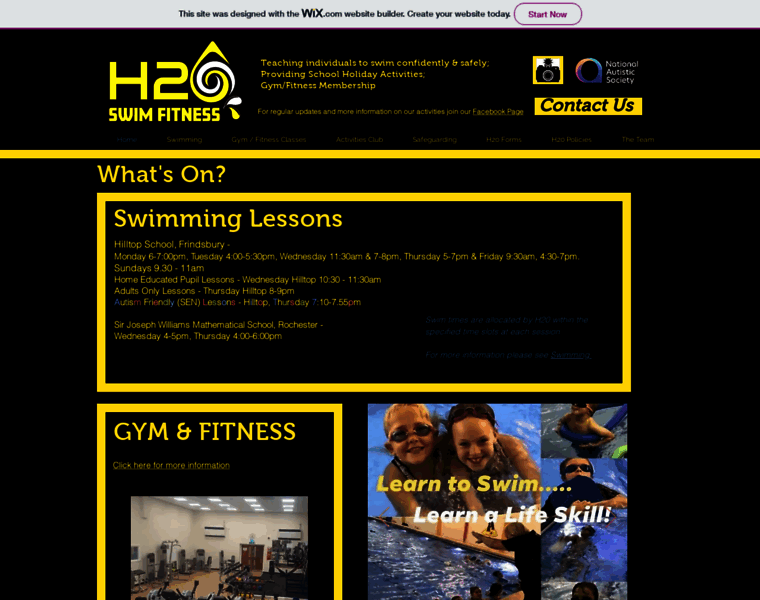 H20swimfitness.com thumbnail