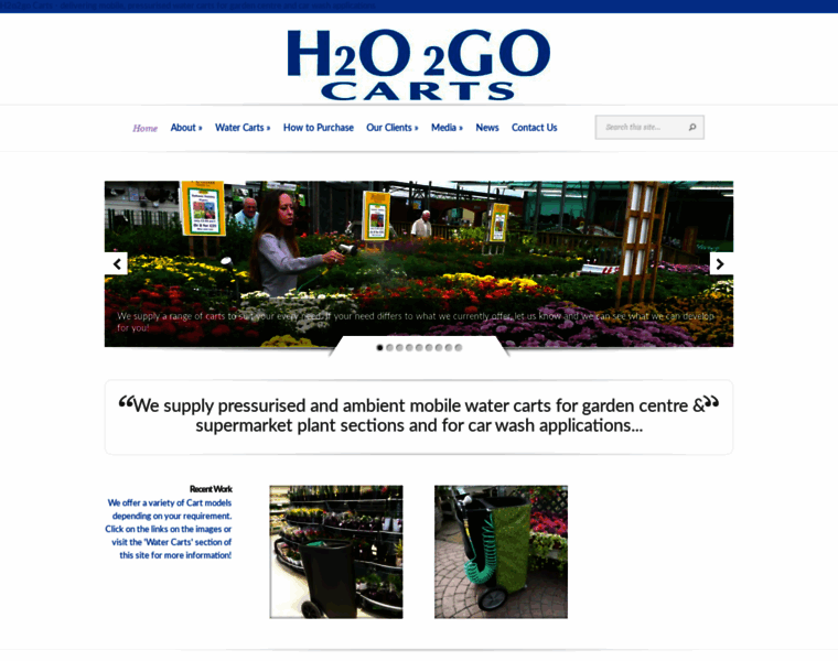 H2o2gocarts.com thumbnail