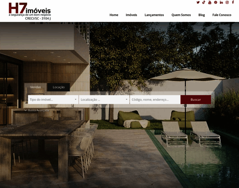 H7imoveis.com.br thumbnail