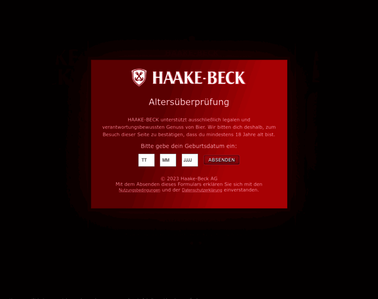 Haake-beck.de thumbnail