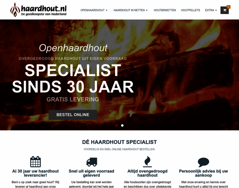 Haardhout.nl thumbnail