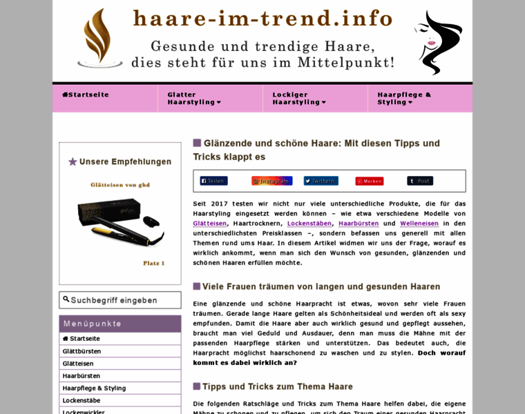 Haare-im-trend.info thumbnail