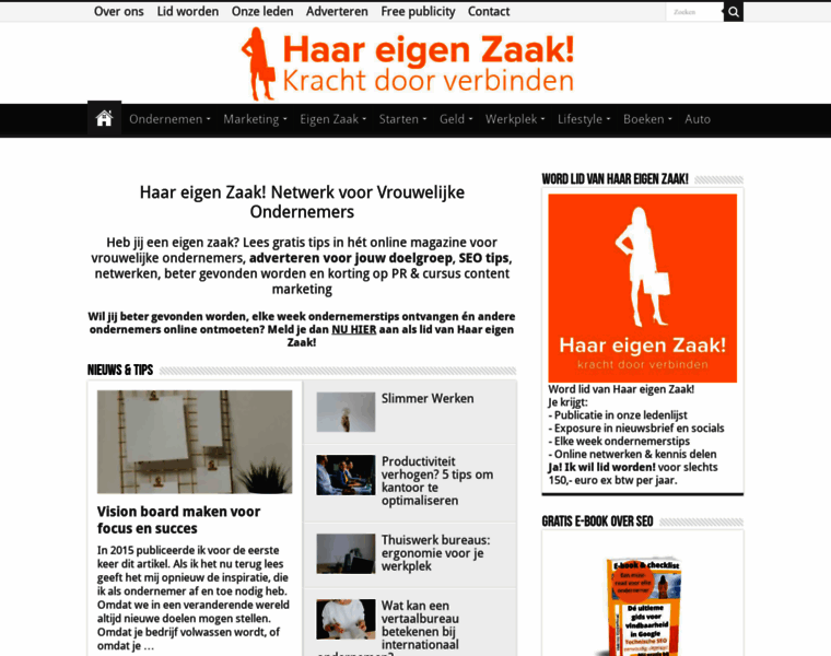 Haareigenzaak.nl thumbnail