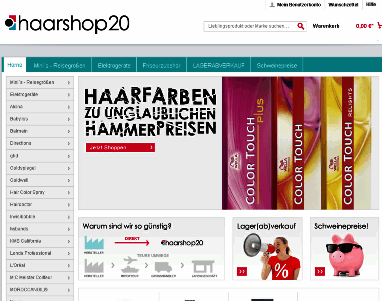 Haarshop20.com thumbnail