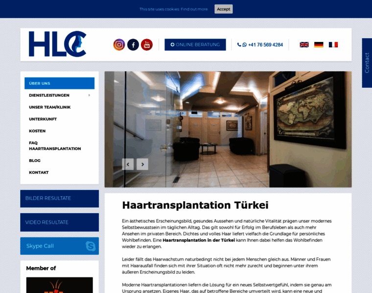 Haartransplantationszentrum-tuerkei.com thumbnail