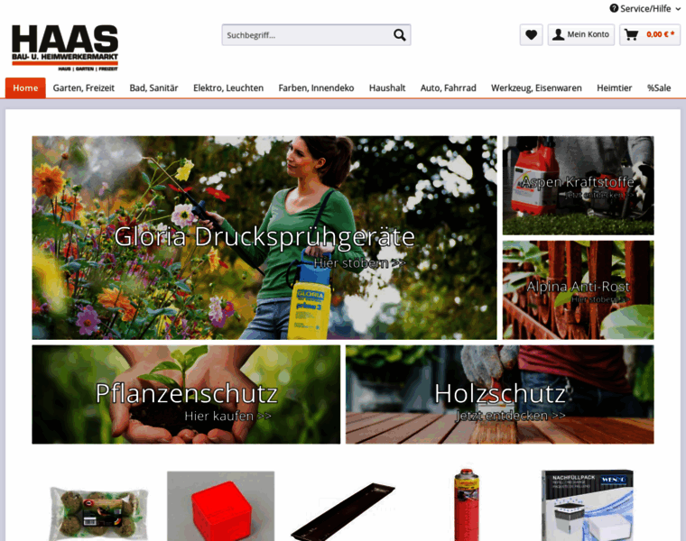 Haas-baumarkt.de thumbnail