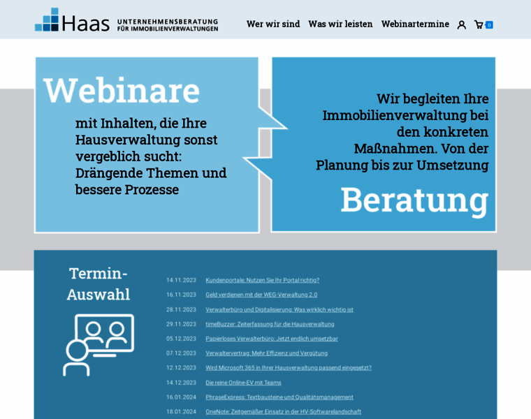 Haas-immobilienverwaltung.de thumbnail