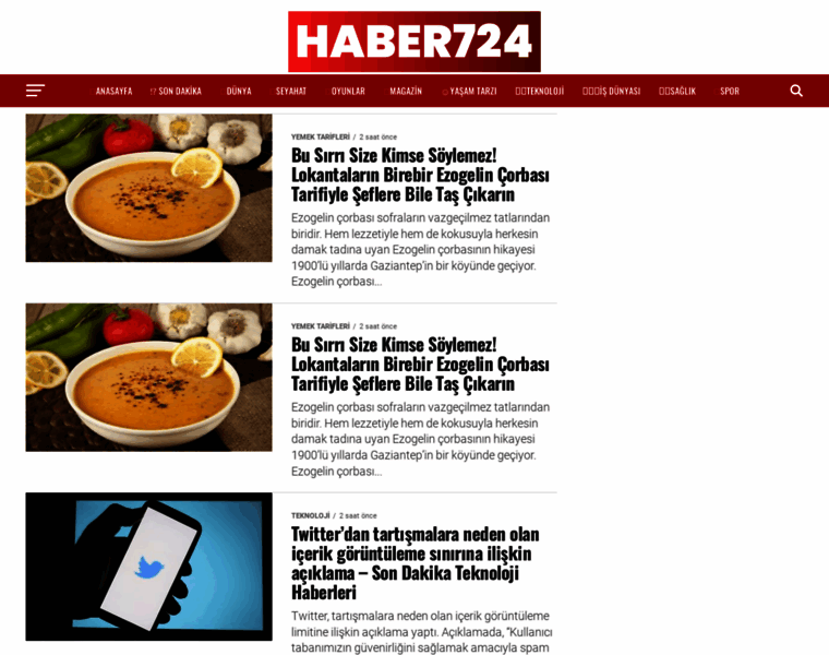 Haber724.org thumbnail