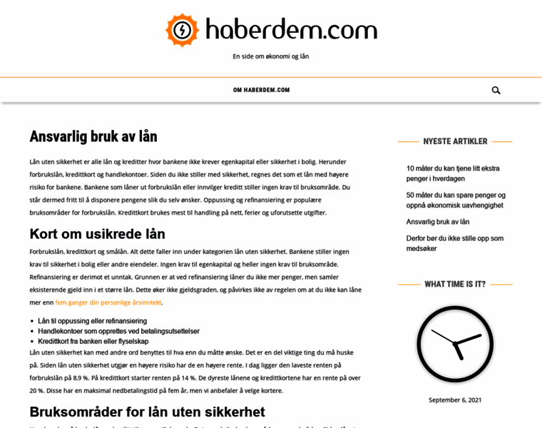 Haberdem.com thumbnail