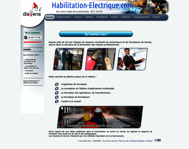 Habilitation-electrique.com thumbnail