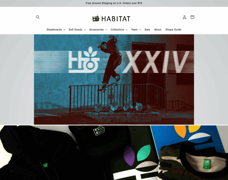 Habitatskateboards.com thumbnail