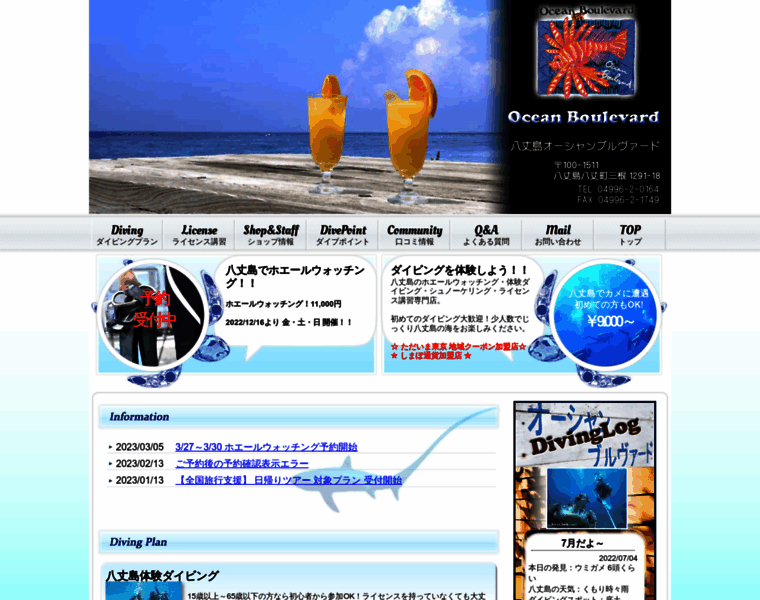 Hachijo-diving.com thumbnail