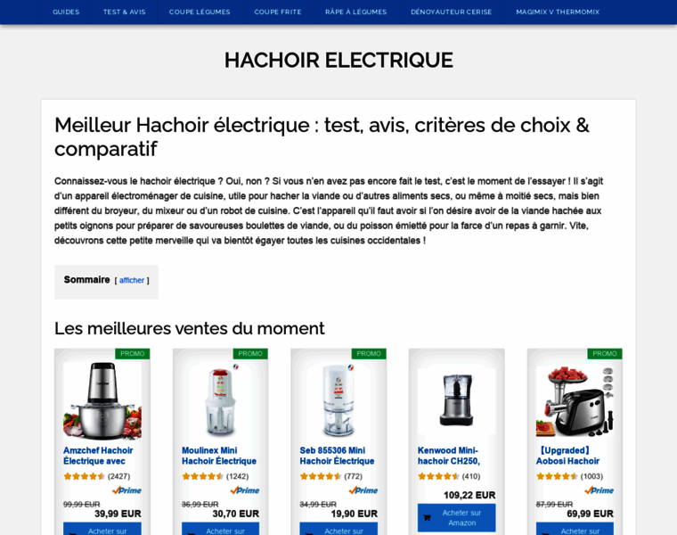 Hachoir-electrique.com thumbnail